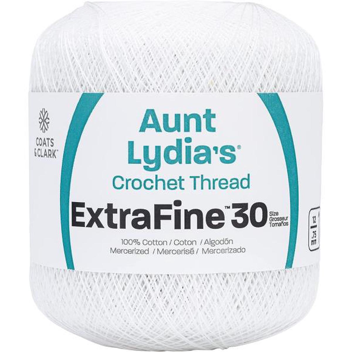 Crochet Thread Extra Fine 30 180