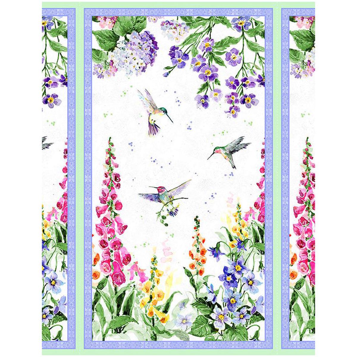 Floral Flutter Collection Cotton Craft Panel 39908-176