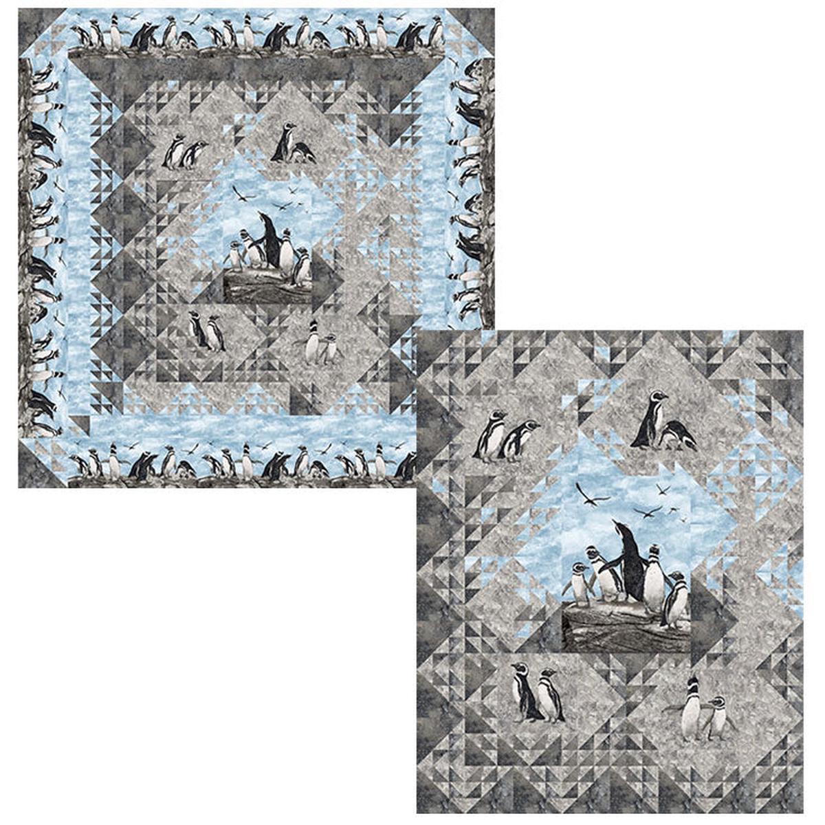 Shimmering Penguins Quilt Pattern PTN2673