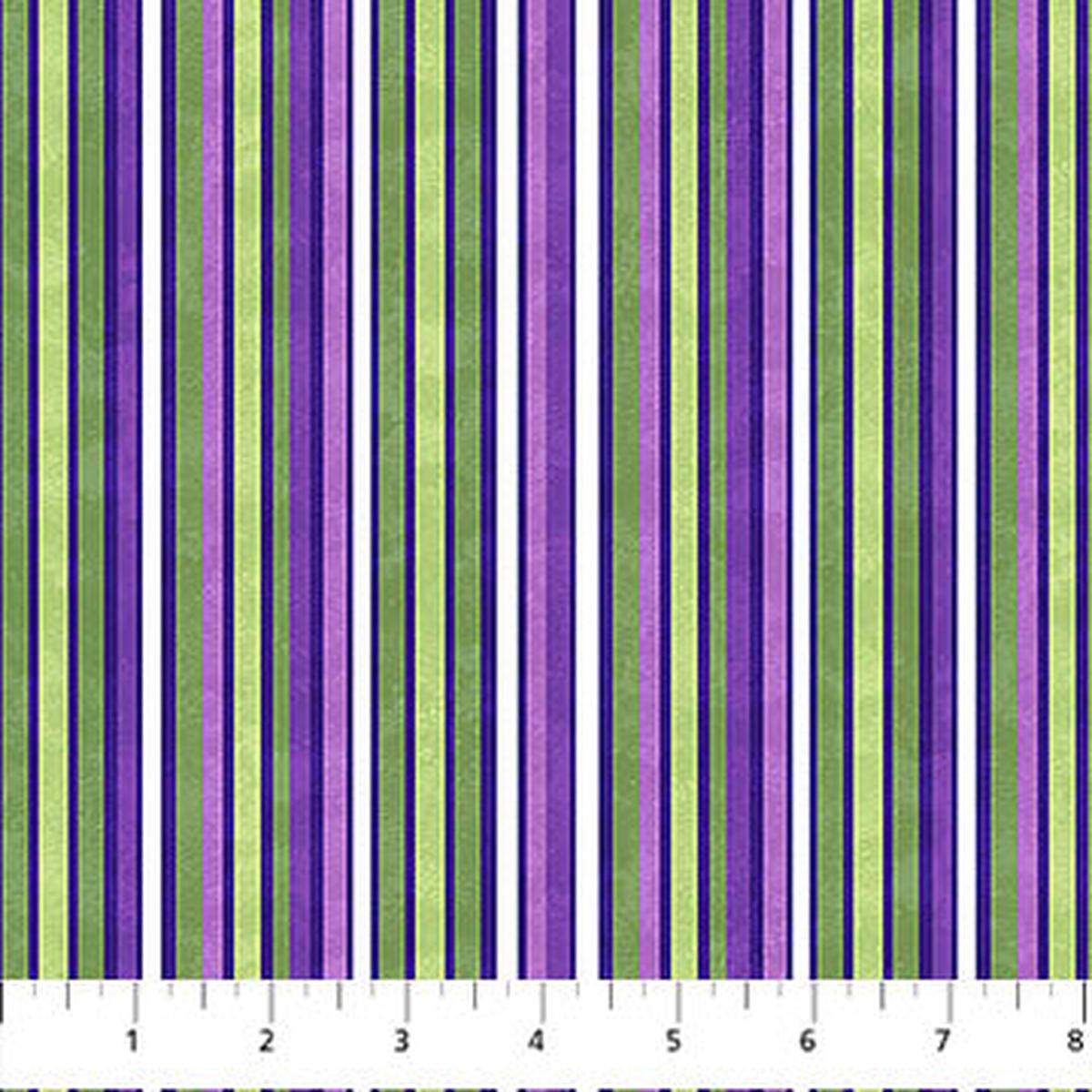 Tulip Garden Collection Stripes Cotton Fabric 28499