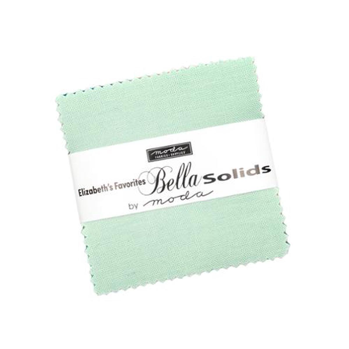 Bella Solids Mini Charm Cotton Fabric 9900MCE