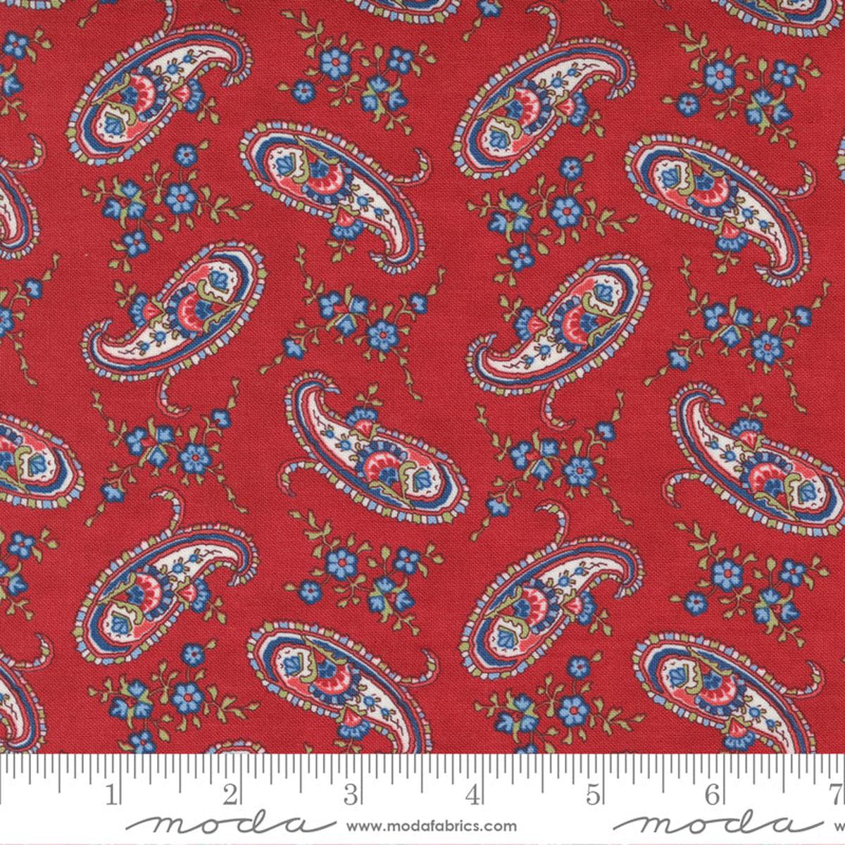 Belle Isle Collection Paisley Cotton Fabric 14923