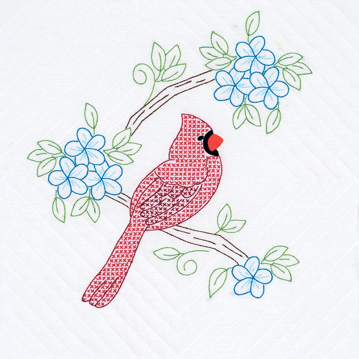 Cardinals 18-Inch Quilt Blocks 732-712