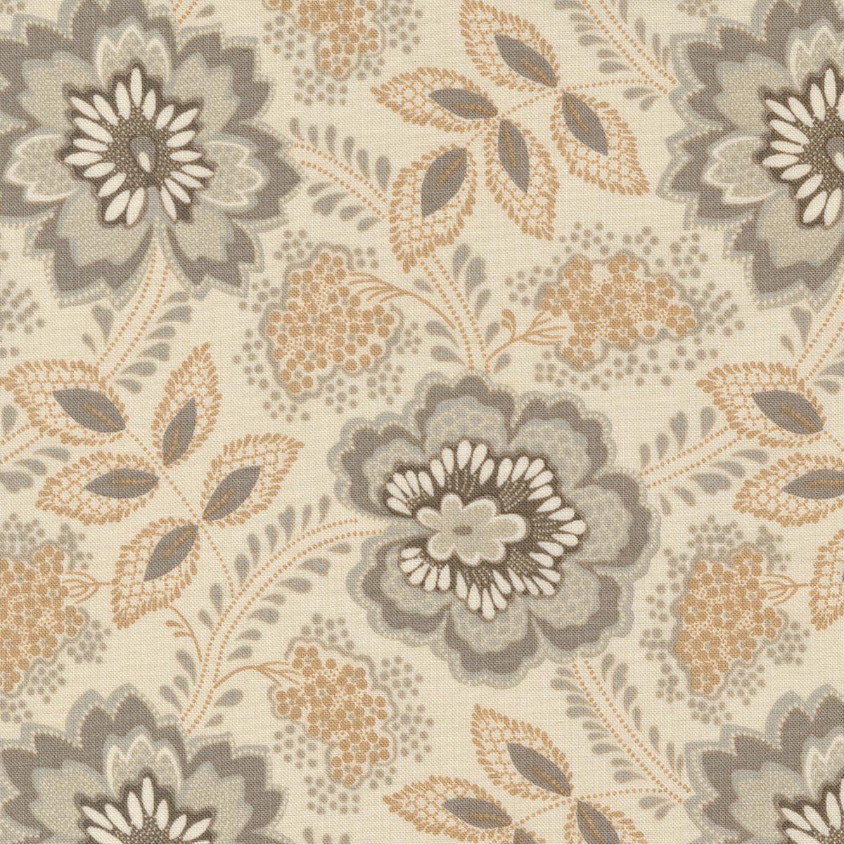 Chateau De Chantilly Collection Orleans Florals Cotton Fabric 13943