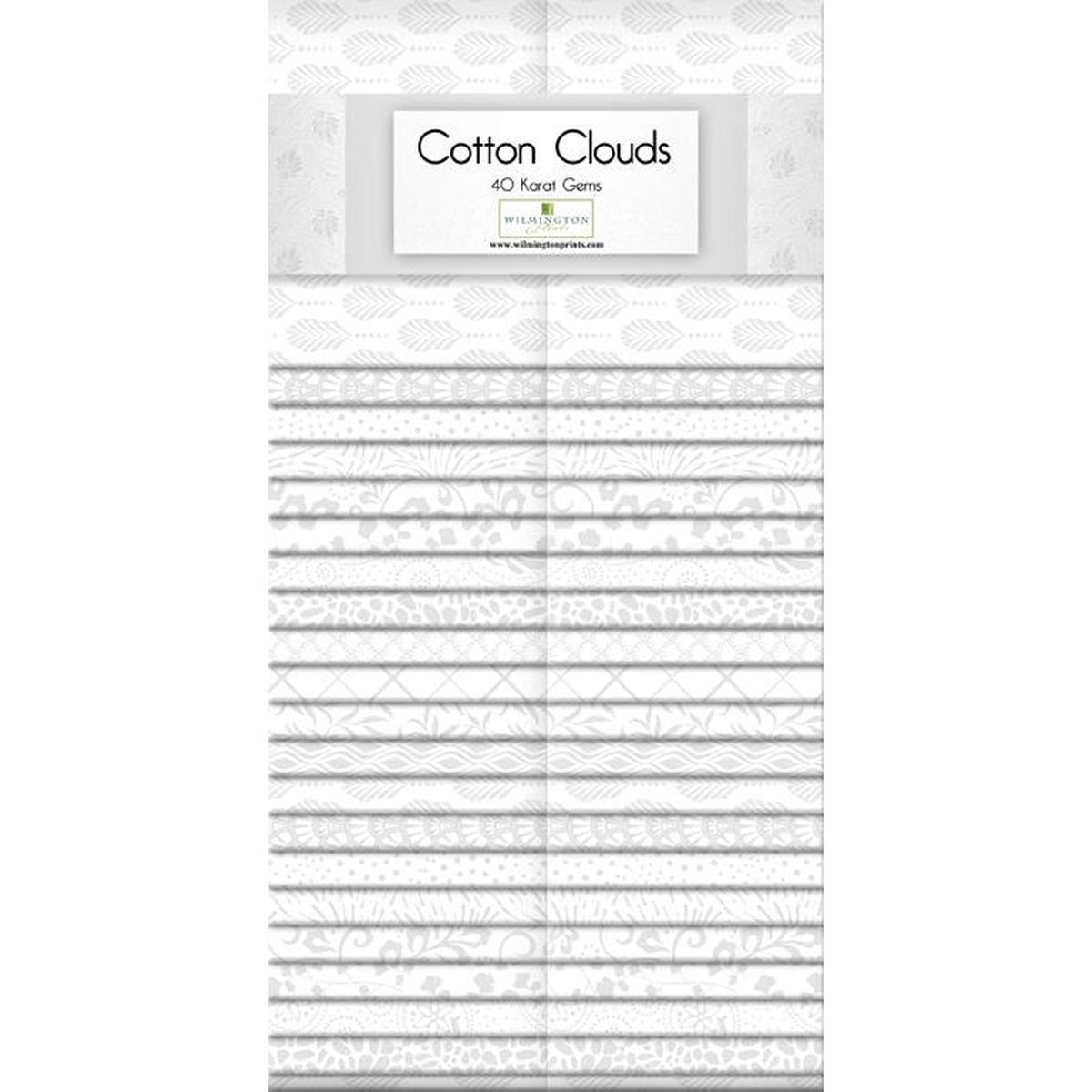 Cotton Clouds 40 Karat Crystal Precut Fabric Strips 842-70-842