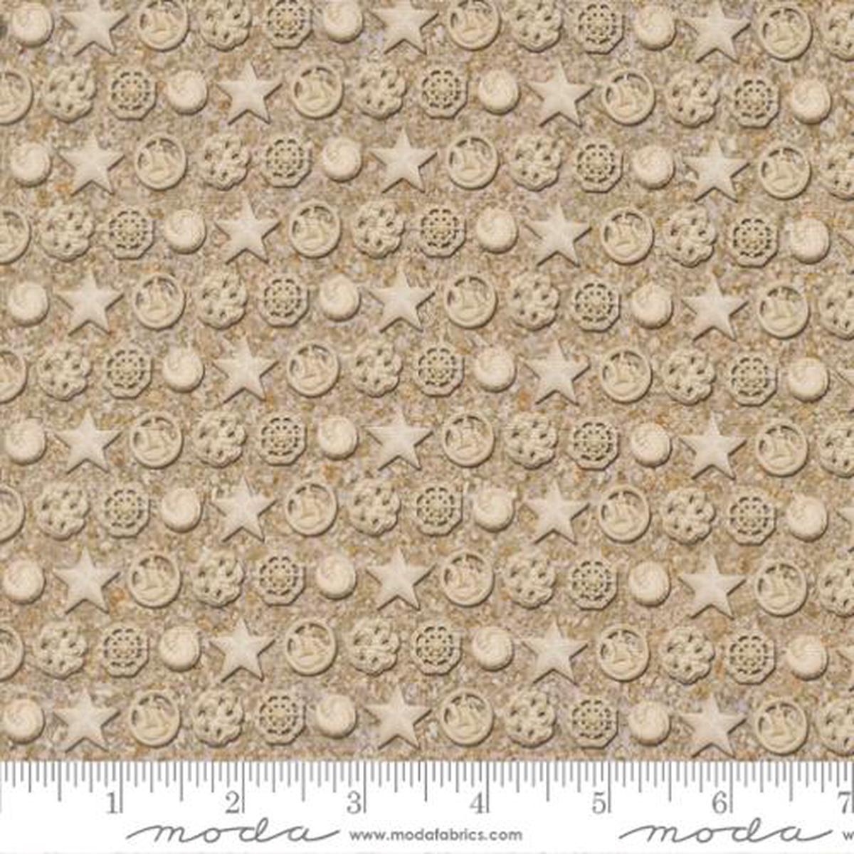 Saltwater Collection Novelty Shells Cotton Fabric 39577