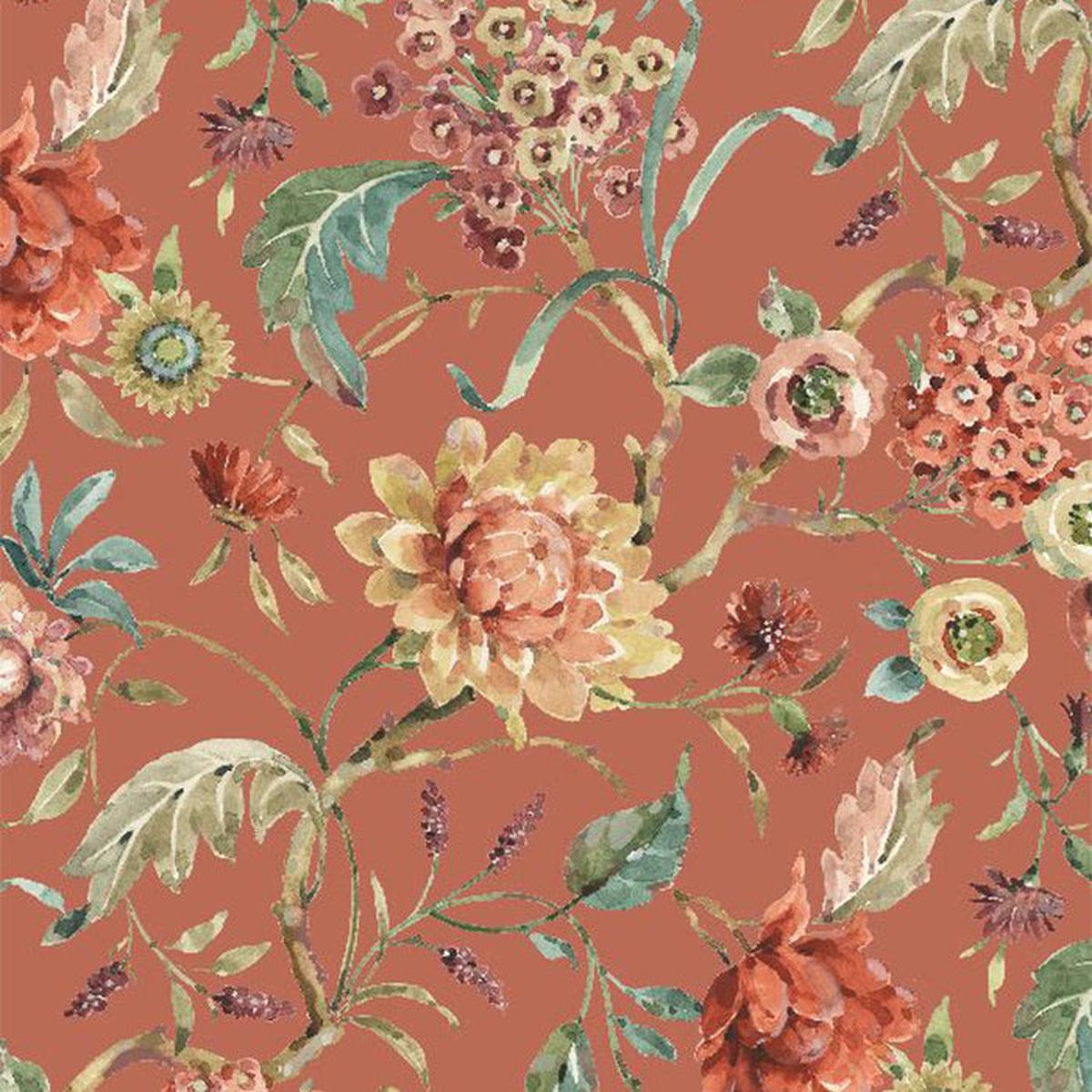 Season's Study Collection Floral Cotton Fabric 17836