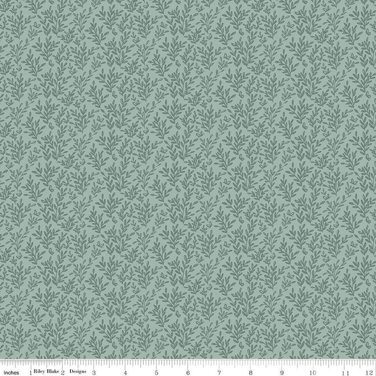 Buds and Butterfly Collection Secret Wings Cotton Fabric C15354