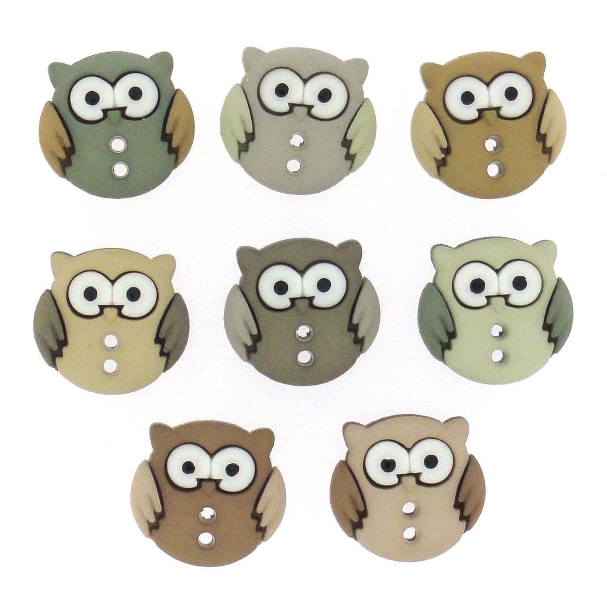Buttons Sew Cute Owls 6930