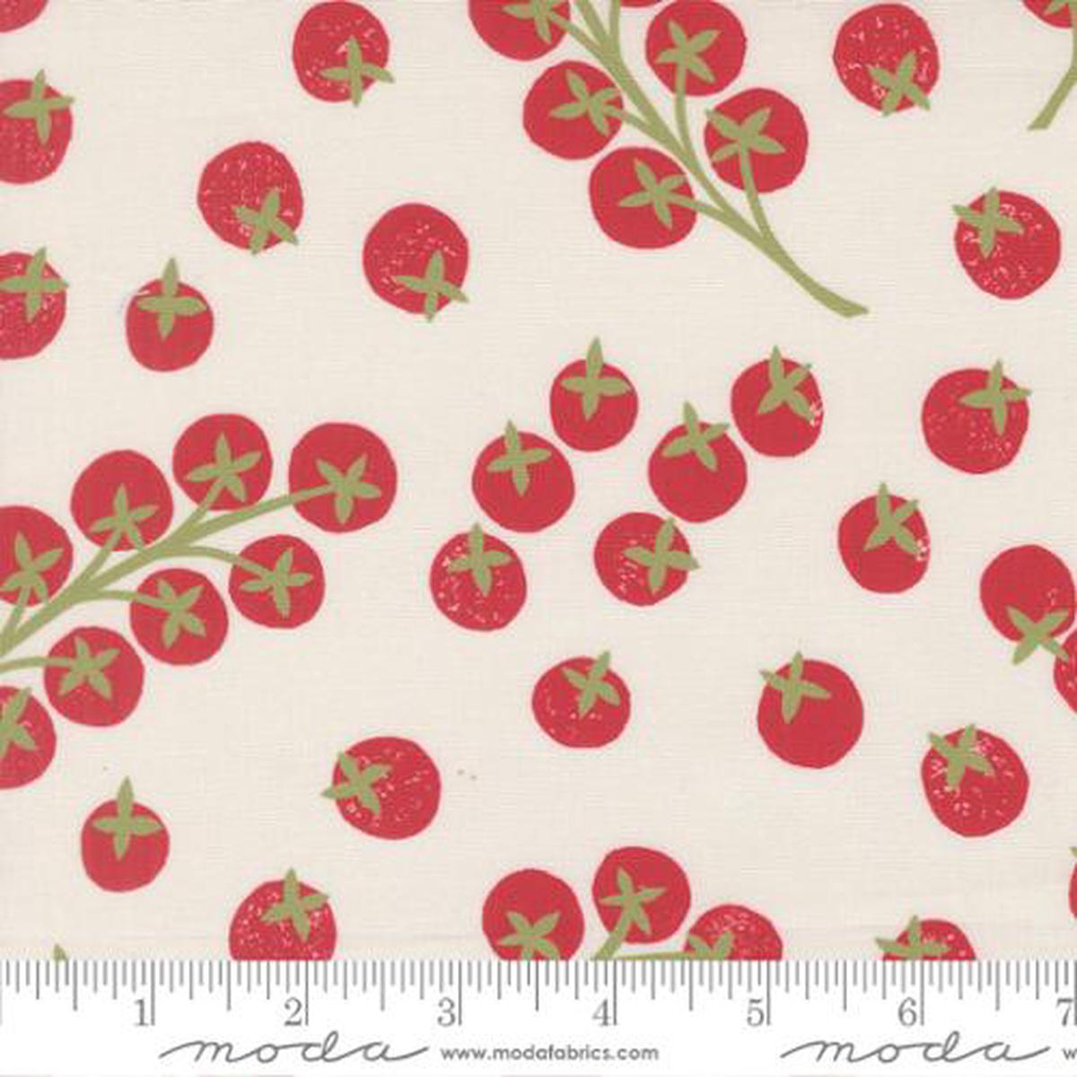 Garden Series Collection Tomatoes Cotton Fabric 3327
