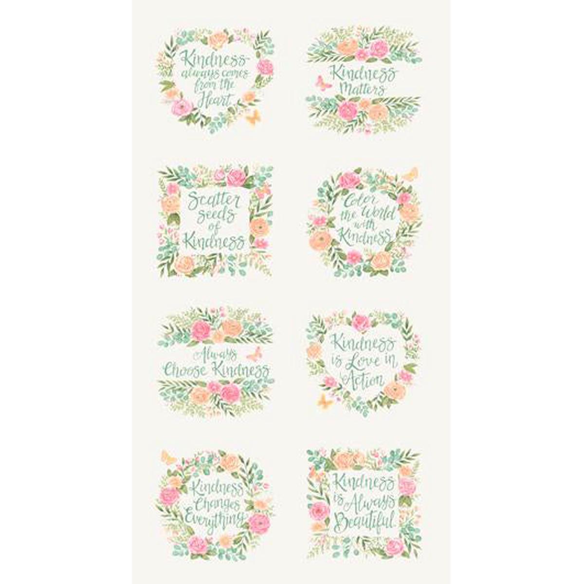 Kindness Collection Cotton Craft Panel 56157