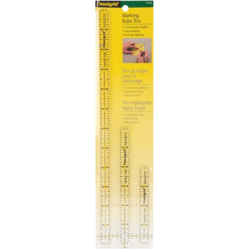 Marking Ruler Trio Set OGD-1264-S