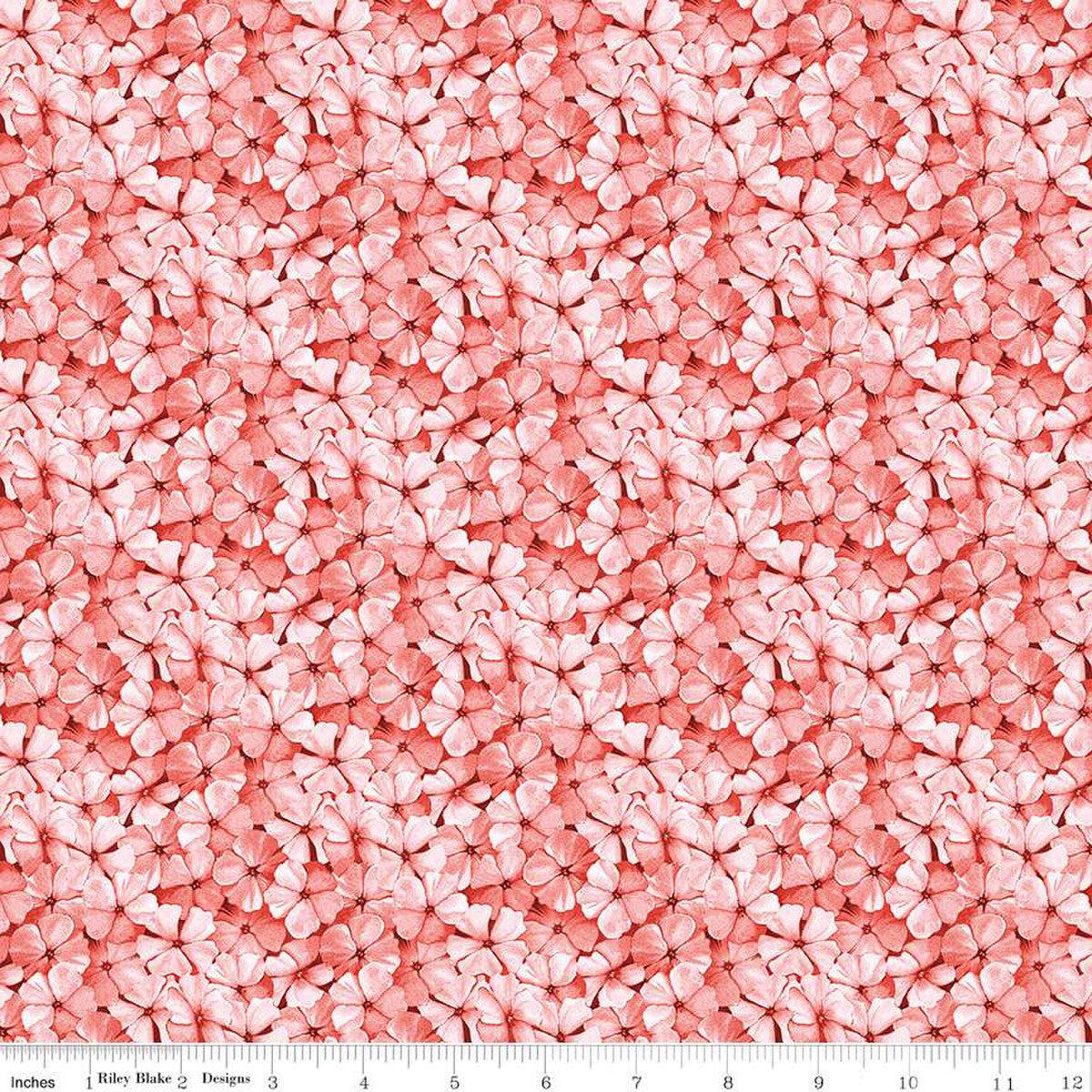 Sewing Seeds Collection Phlox Petals Cotton Fabric C15694