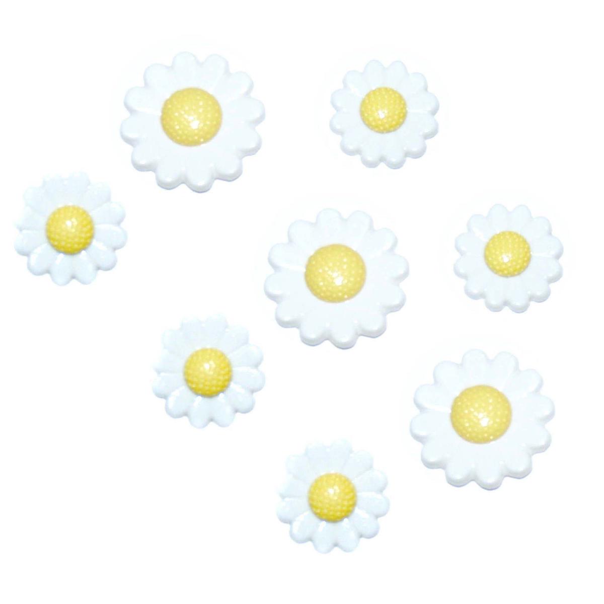 Buttons Daisies 27