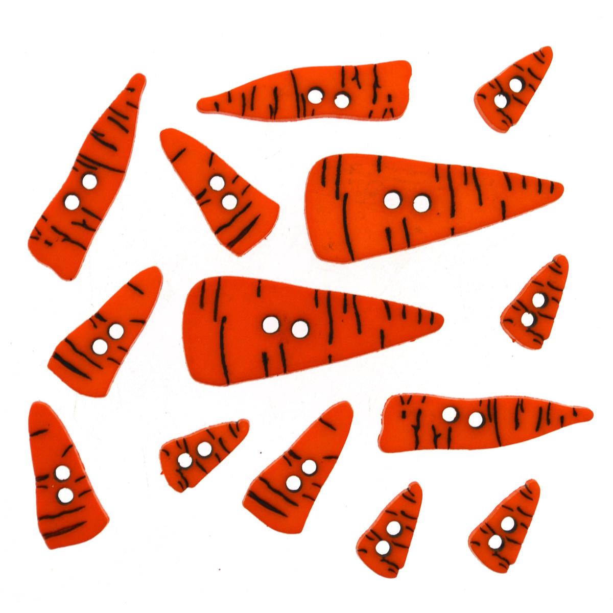 Buttons Holiday Carrot Noses 4683