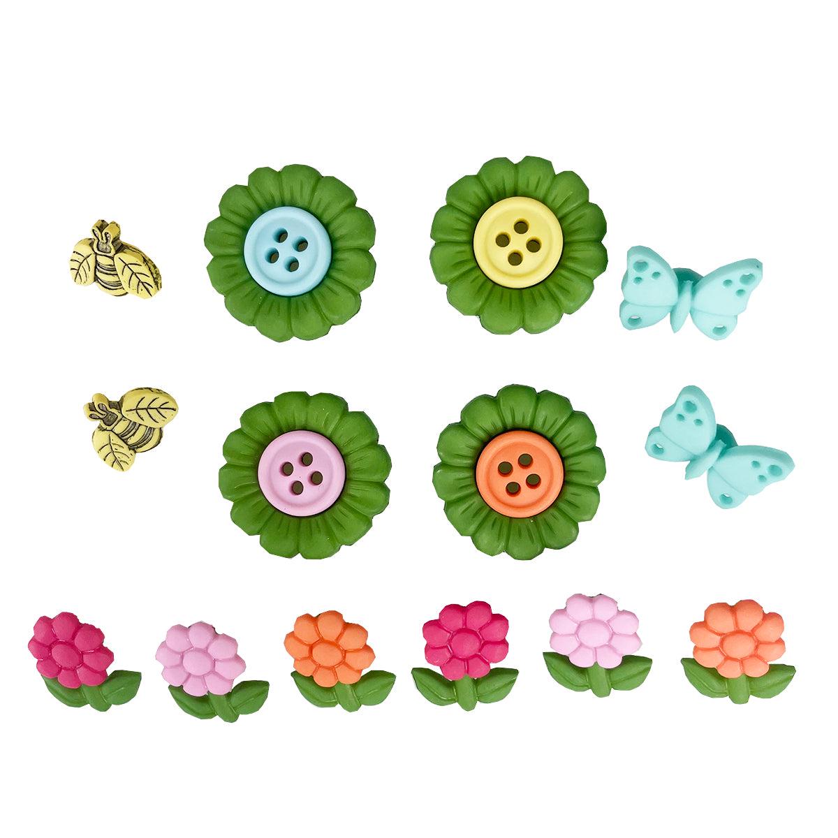 Buttons It's Your Time To Blossom 9372
