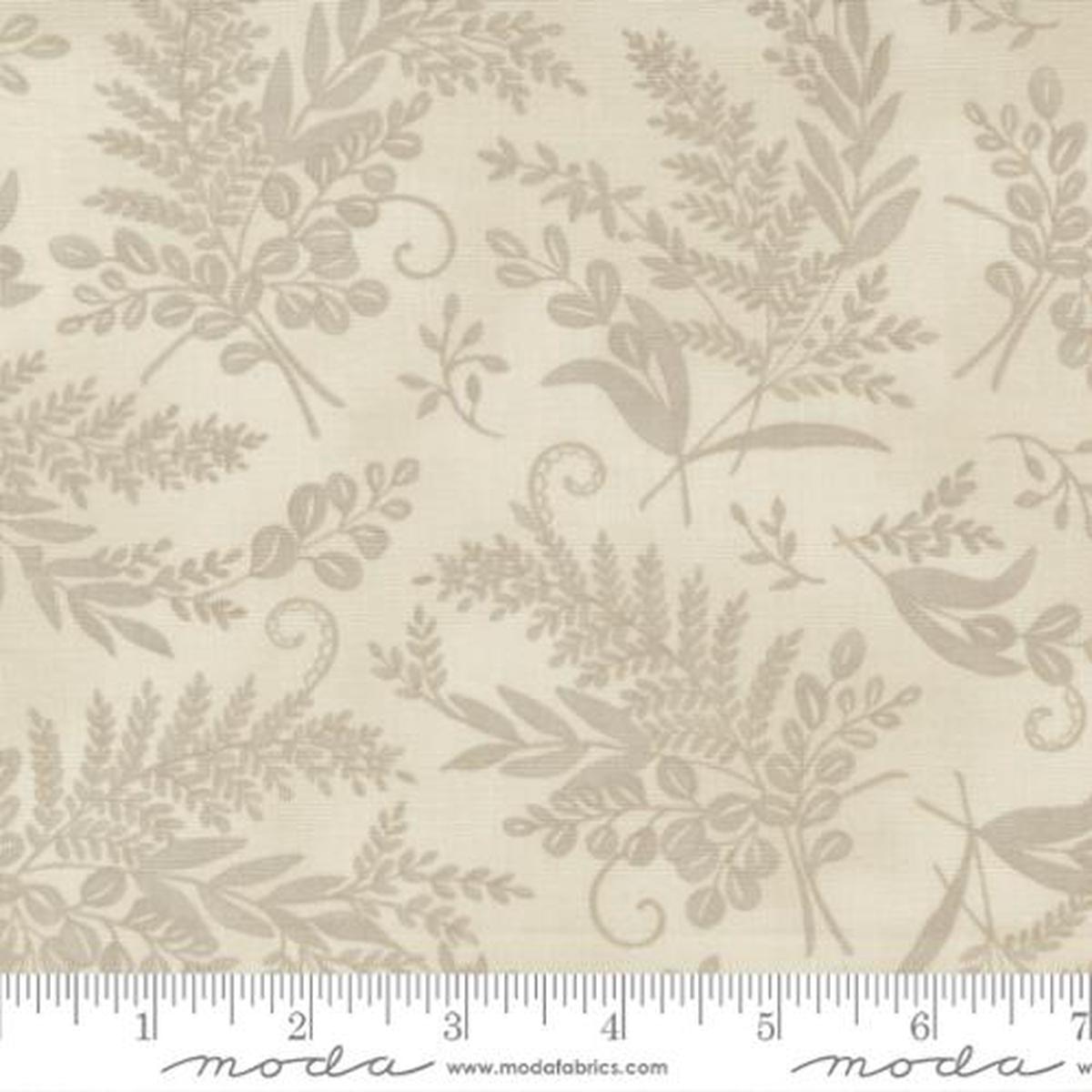 Happiness Blooms Collection Monotone Ferns Cotton Fabric 56054