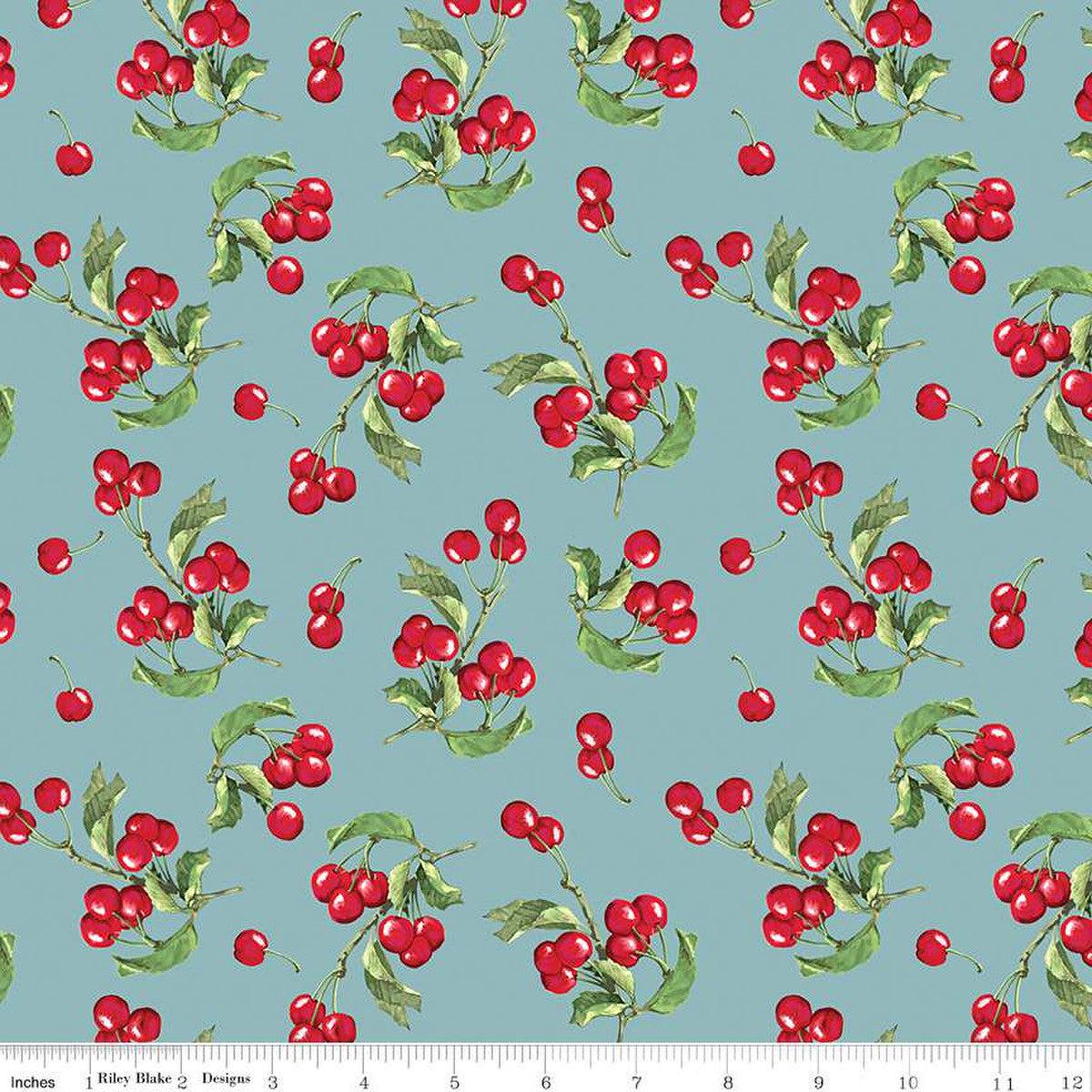 Mon Cheri Collection Cherries Cotton Fabric C12654
