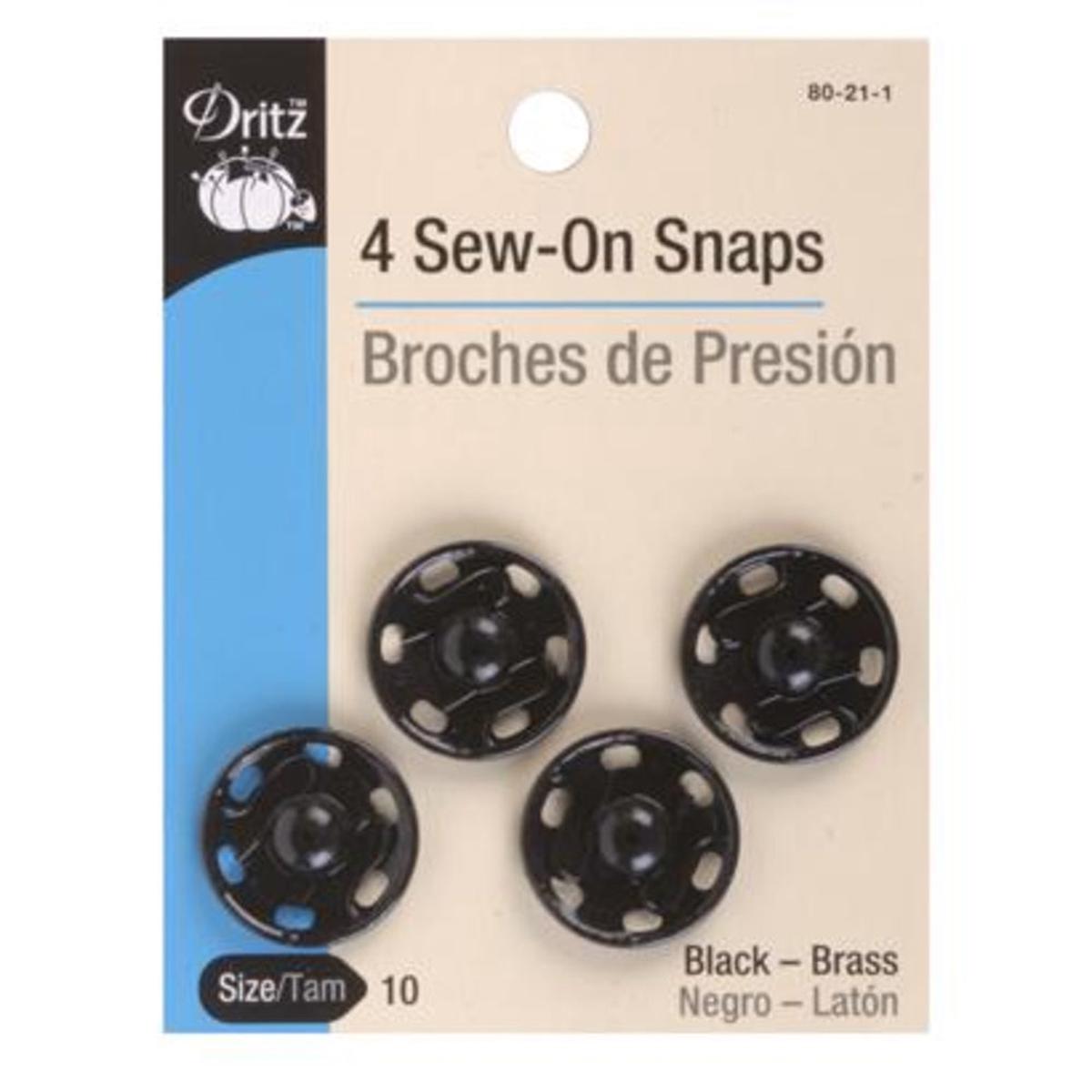 Sew-On Snap 80-21-1 Size 10