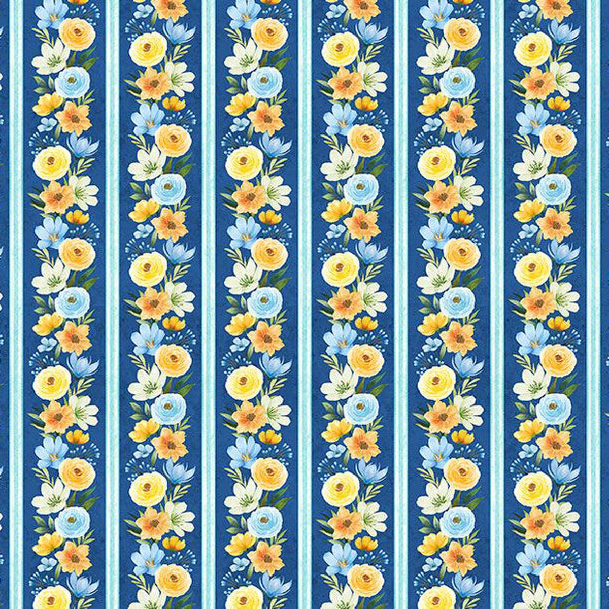 Gentle Meadow Collection Repeating Stripes Cotton Fabric 32111-457