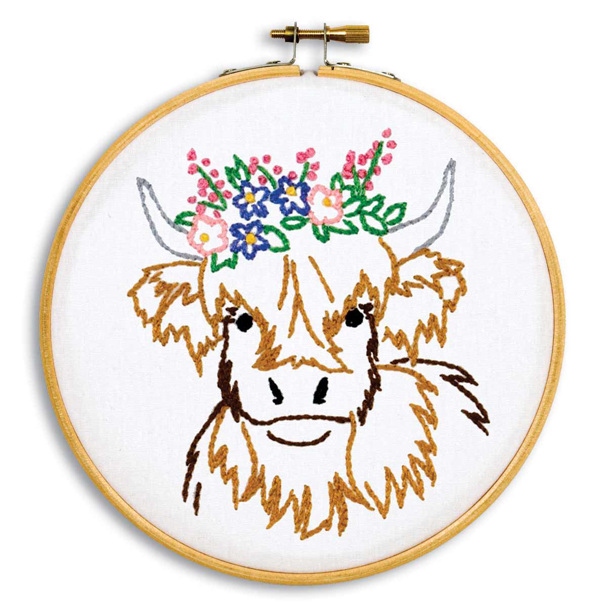 Highland Cow Hoop Kit 4096-973