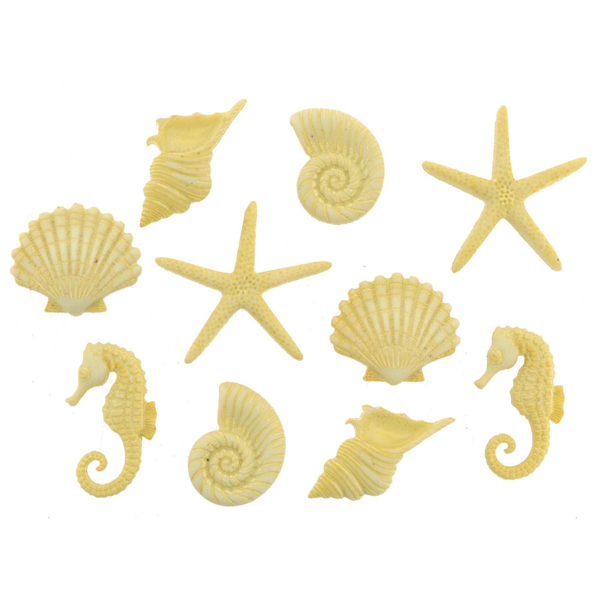 Buttons Beach Beauties 9364