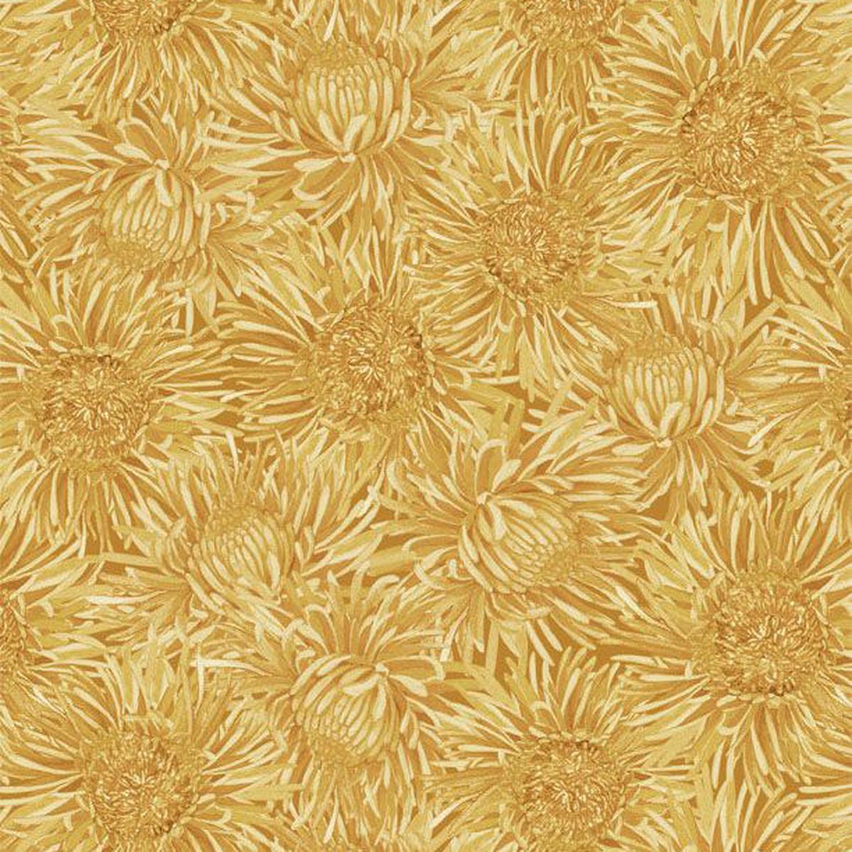 Chickadee Charm Collection Packed Floral Cotton Fabric 27725