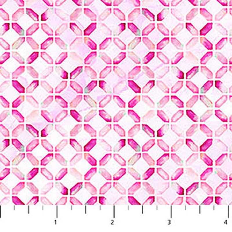 Concerto Collection Geometric Print Cotton Fabric DP27833