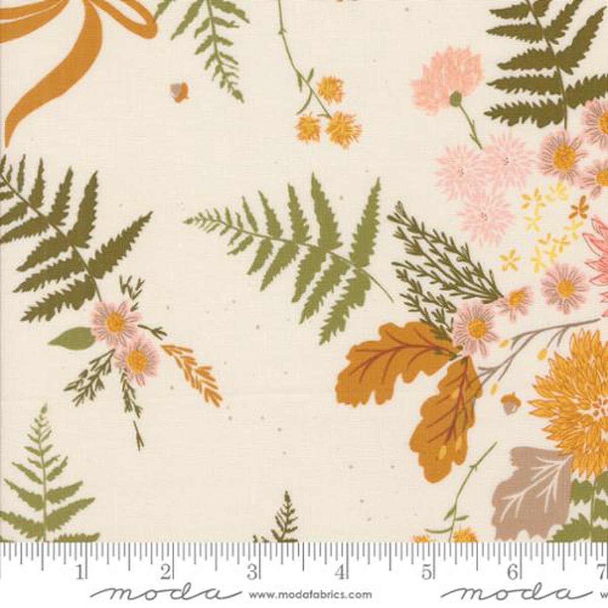 Frivolity Collection Dahlia and Fern Cotton Fabric 43190