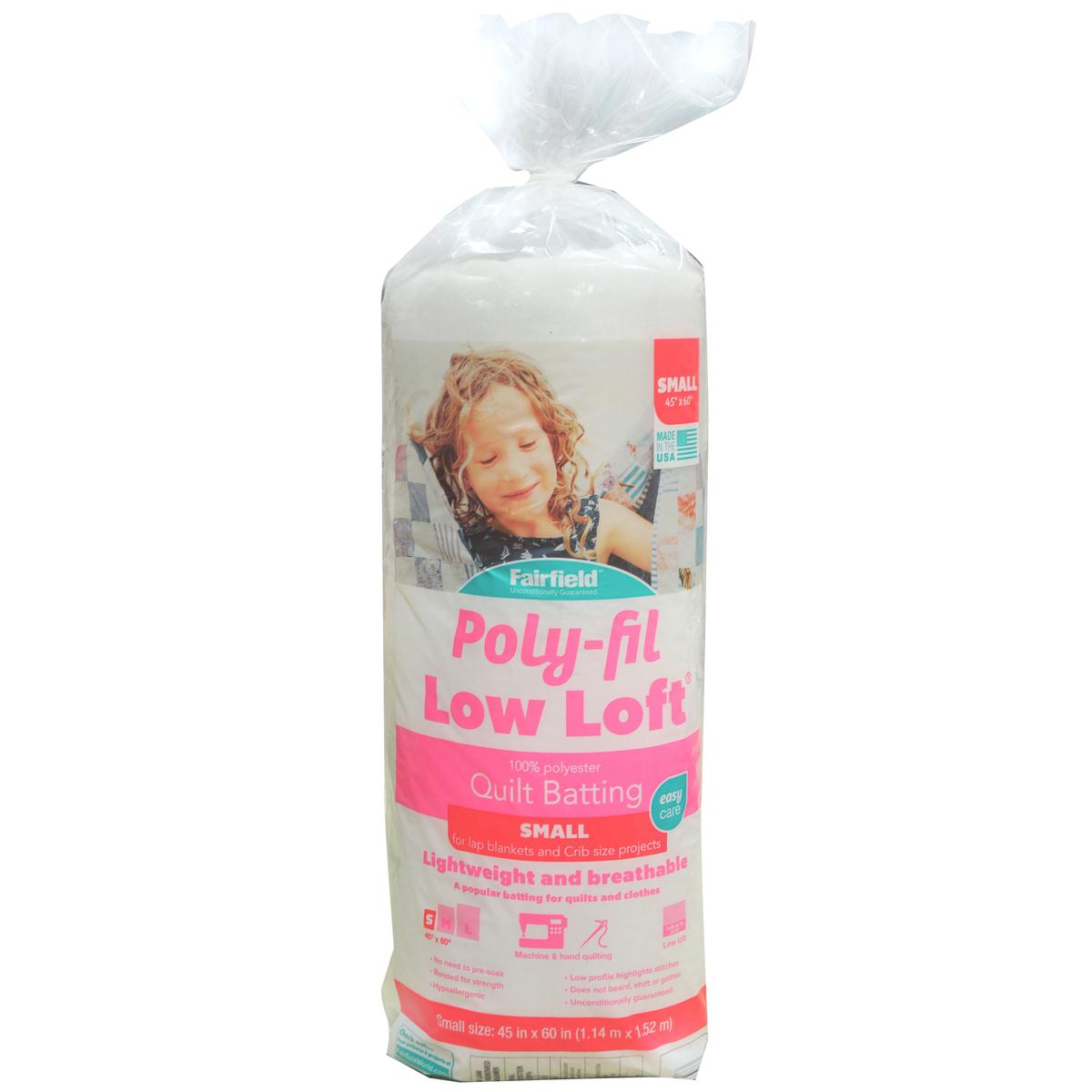 Poly Fil Quilt Batting Low Loft