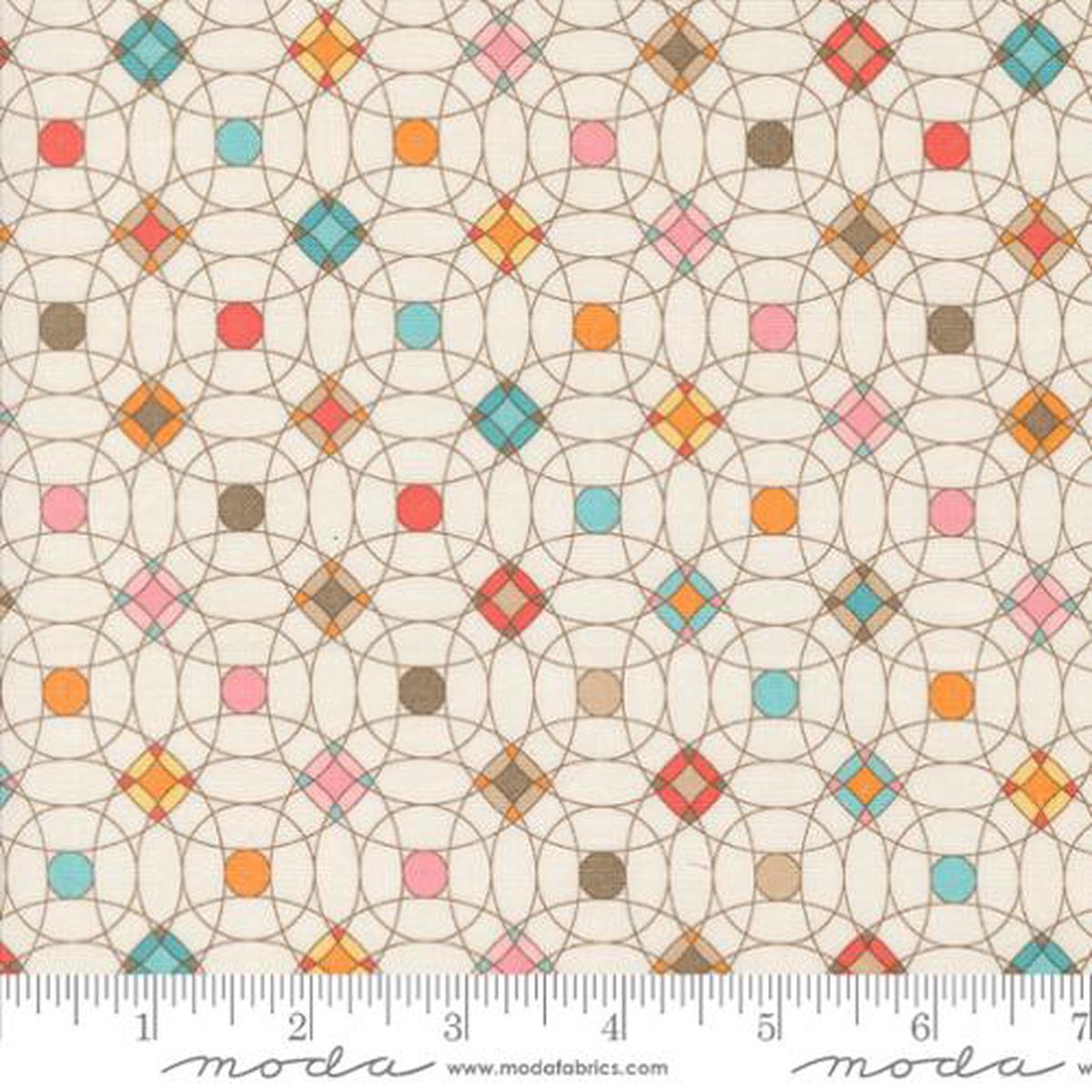 Sunday Brunch Collection Scrambler Geometrics Cotton Fabric 30753