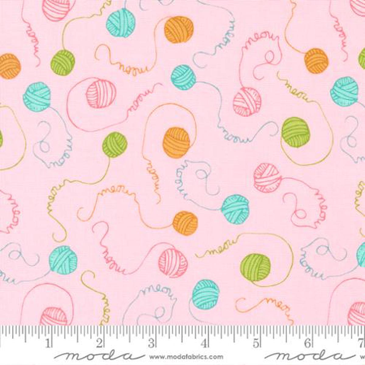 Here Kitty Kitty Collection Yarn Cotton Fabric 20834