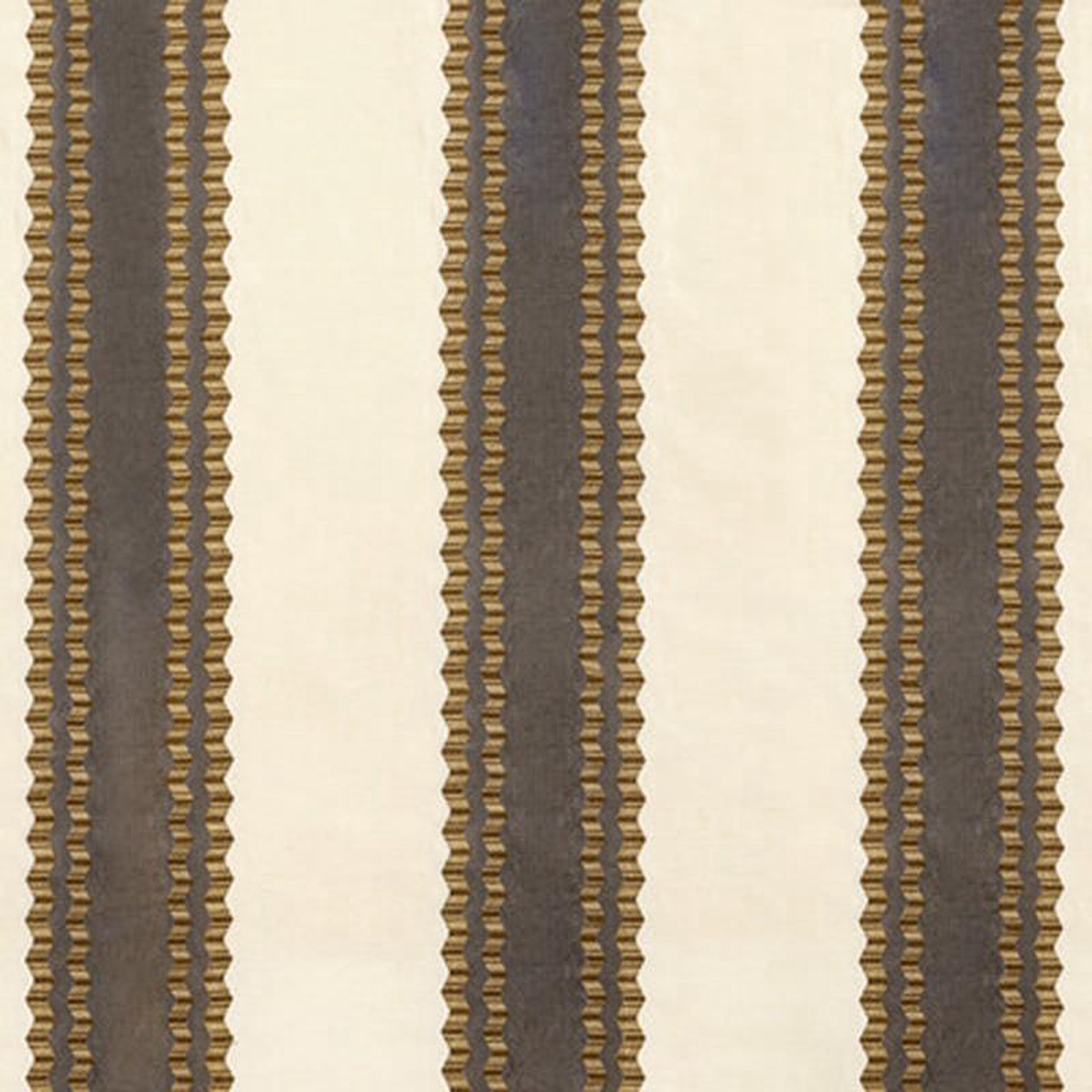 Waldon Stripe Brown by Lee Jofa Fabric