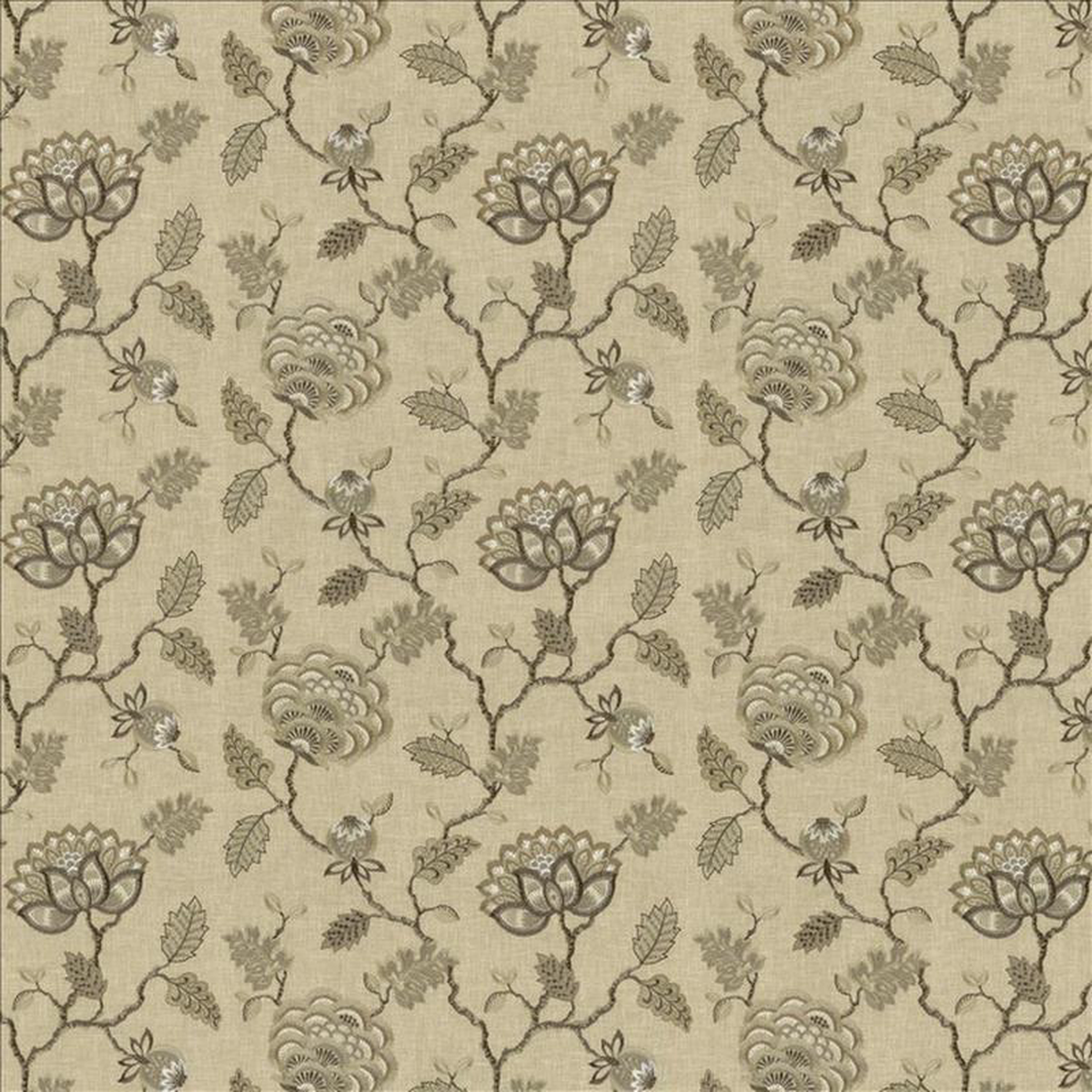 Grand Bouquet Travertine by Kasmir Fabric