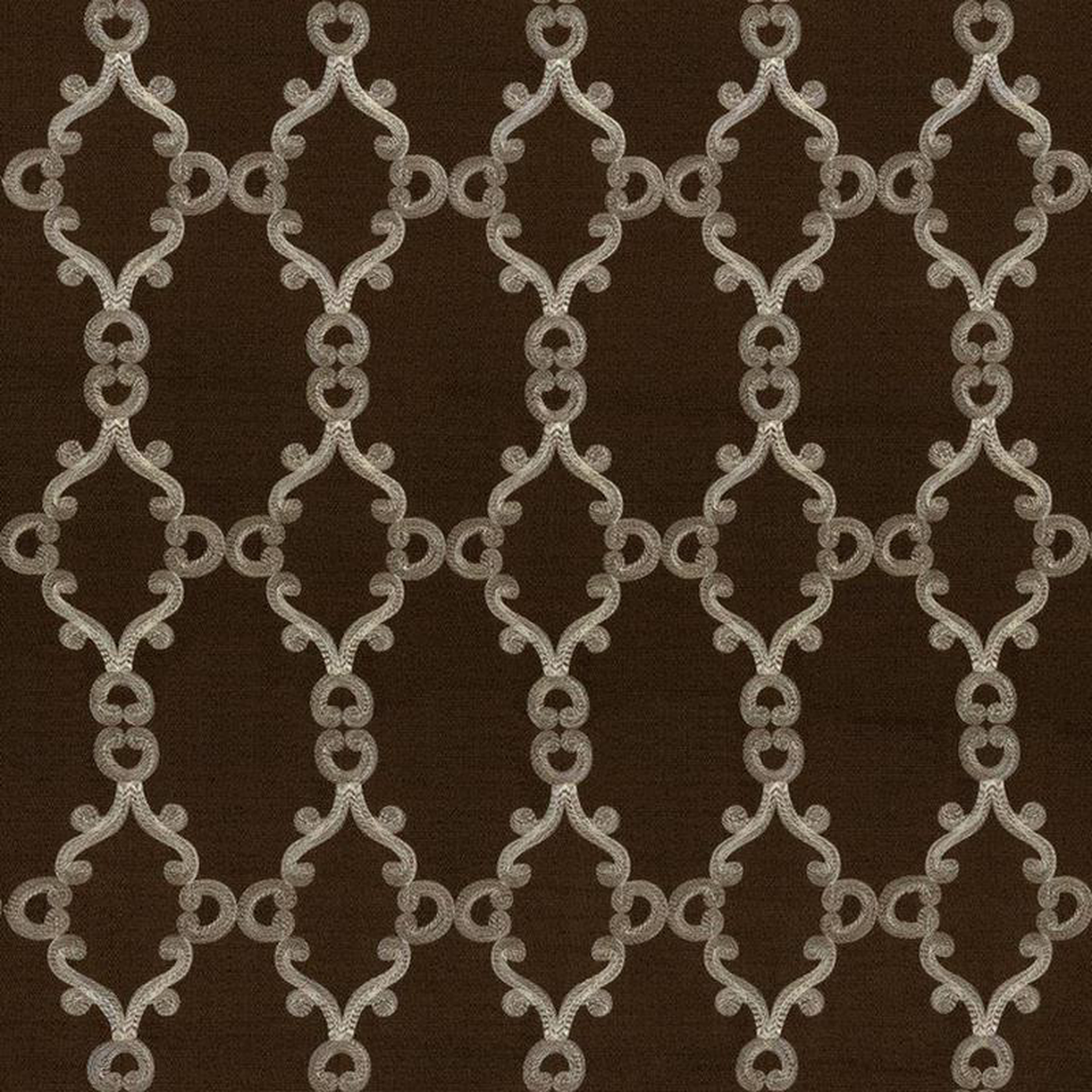 Odette Chocolate by Kasmir Fabric