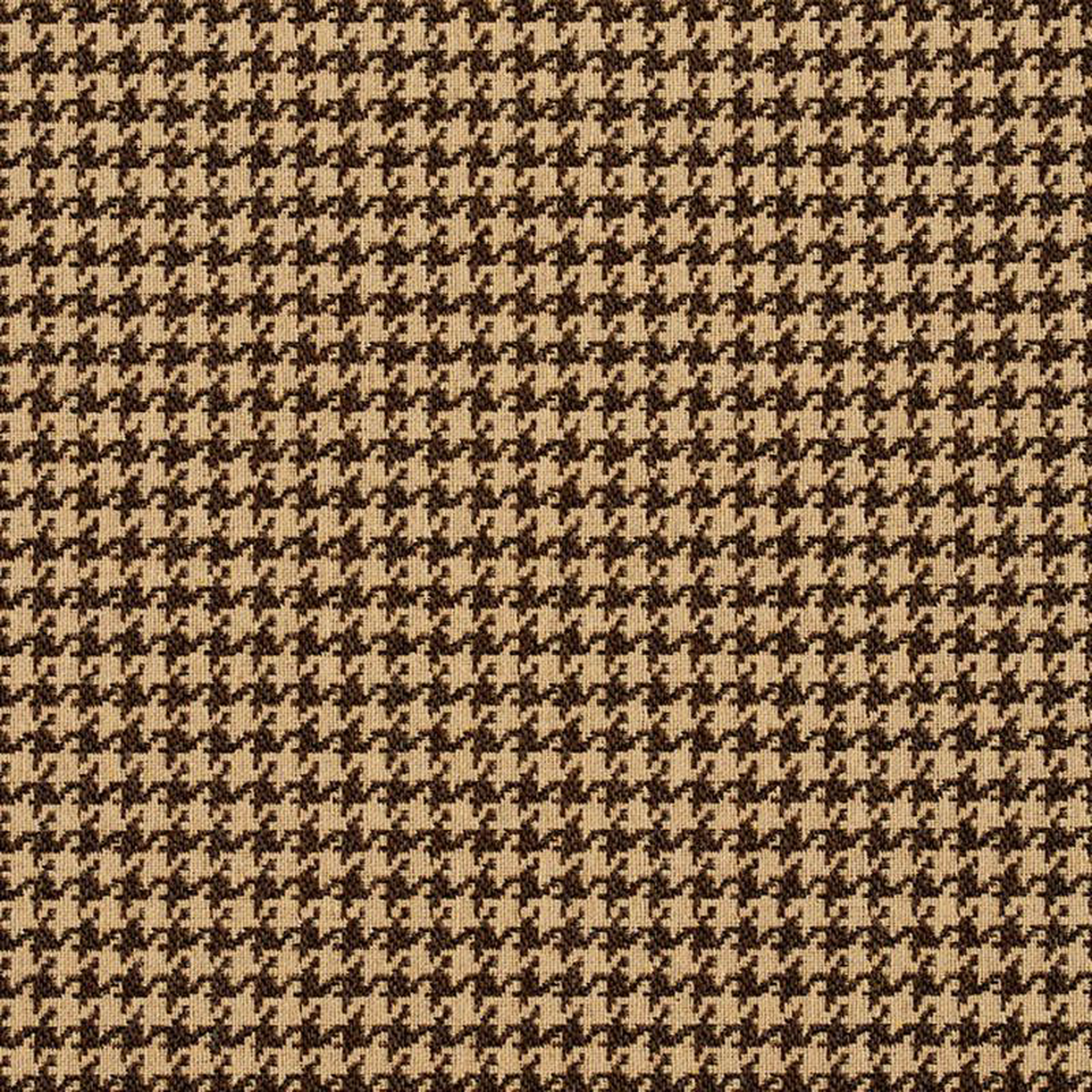 5857 Espresso Houndstooth by Charlotte Fabric