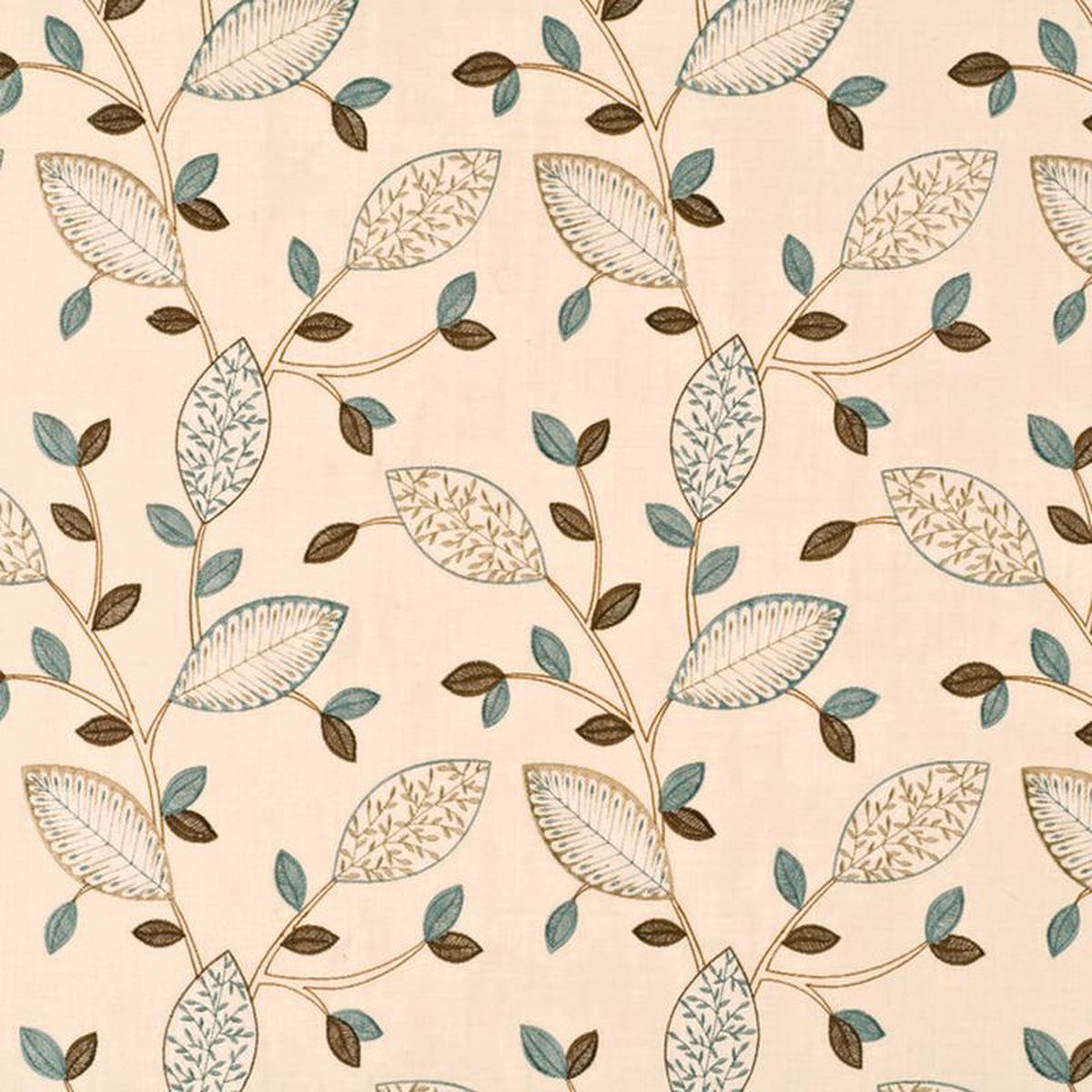 Lauretta TealBiscuit by Baker Lifestyle Fabric